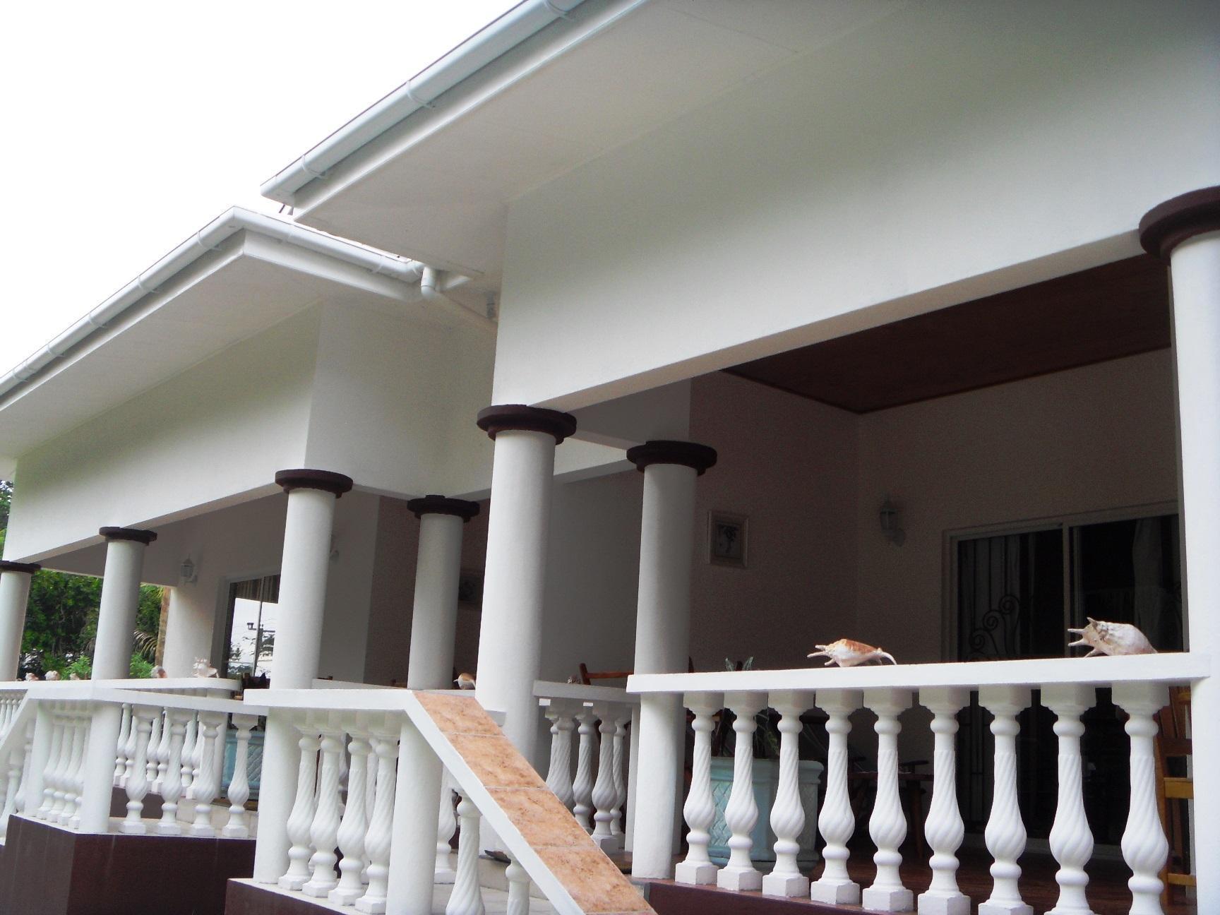 Acquario Pensión Anse Volbert Village Exterior foto